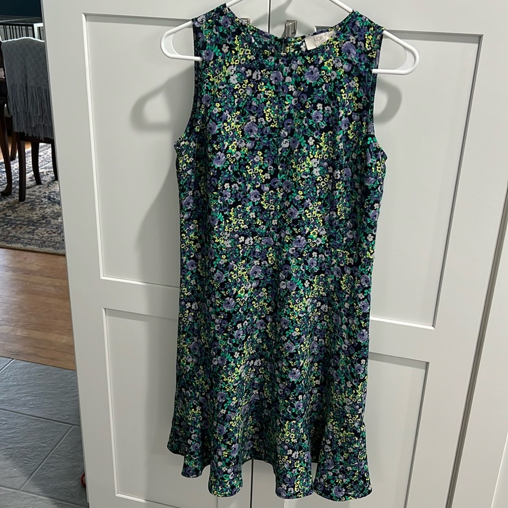 LOFT. Perfect dress for work and then out for dinner.